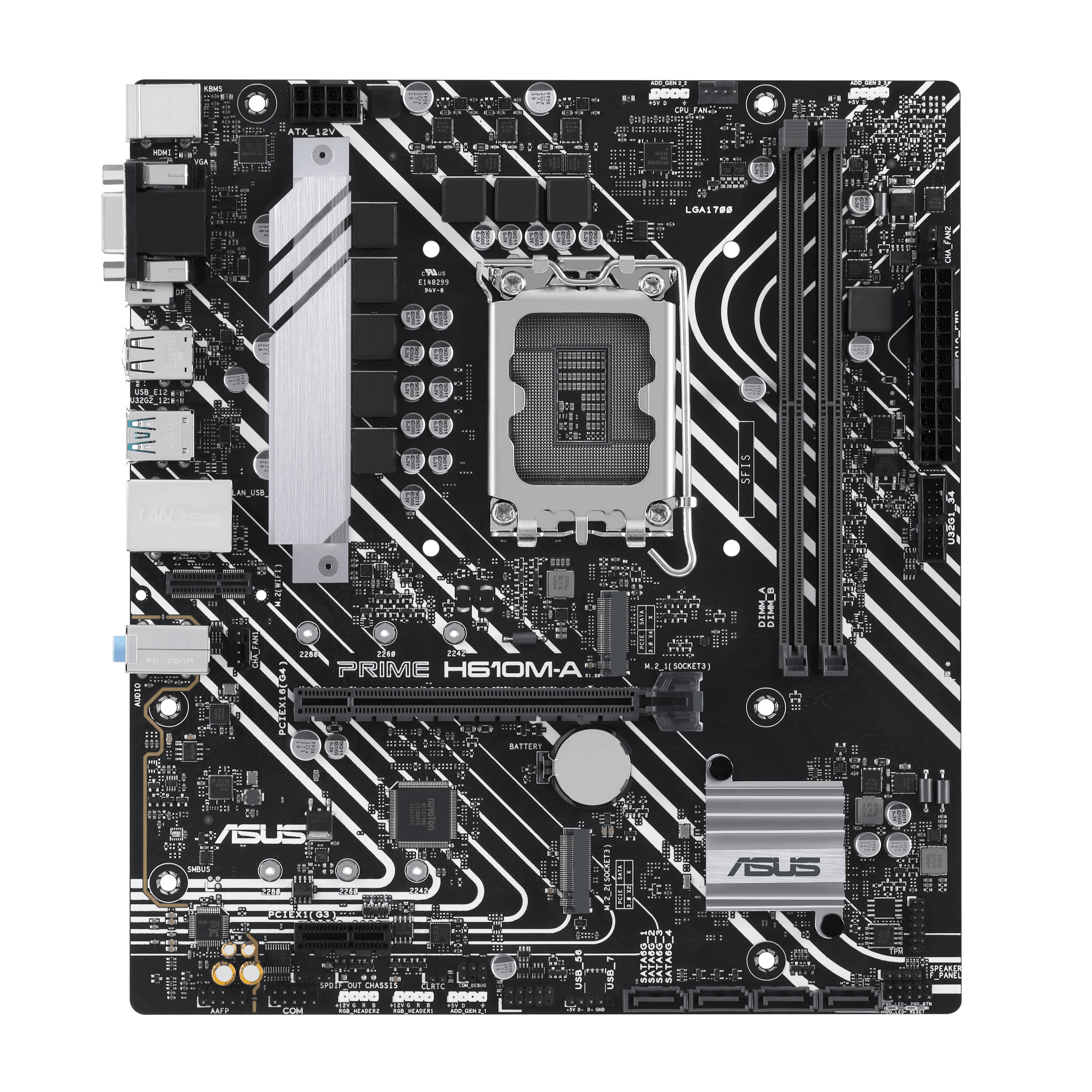 ASUS Prime H610M-A-CSM, µATX Mainboard ASUS Prime H610M-A-CSM, µATX Mainboard