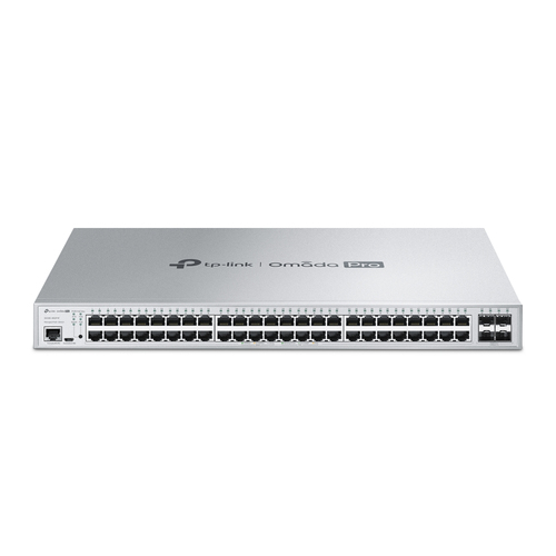 TP-Link S5500-48GP4F L2&sol;L2&plus; Managed Switch&comma; 48x RJ-45&comma; Backplane&colon; 104 Gbit&sol;s&comma; PoE