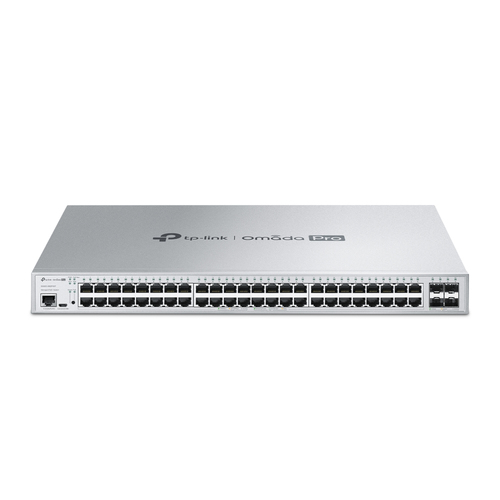 TP-Link S5500-48GP4XF L2&sol;L2&plus; Managed Switch&comma; 48x RJ-45&comma; Backplane&colon; 176 Gbit&sol;s&comma; PoE