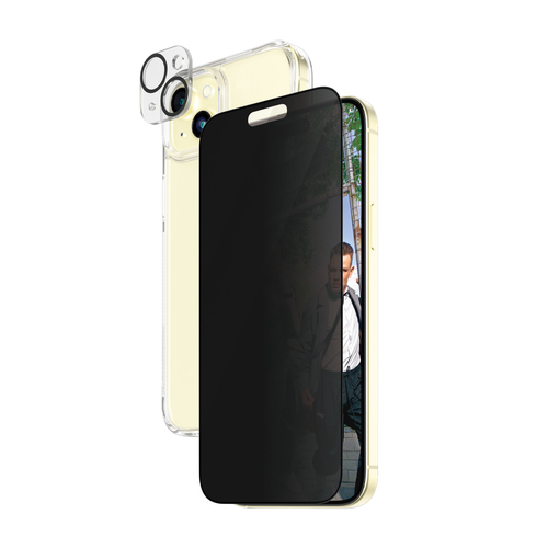 PanzerGlass PanzerGlass 3-in-1 Privacy Bundle iPhone 15 Plus