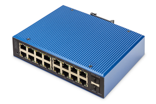 Digitus DN-651158 L2 Managed Switch, 16x RJ-45, Backplane: 1 Gbit/s Digitus DN-651158 L2 Managed Switch, 16x RJ-45, Backplane: 1 Gbit/s