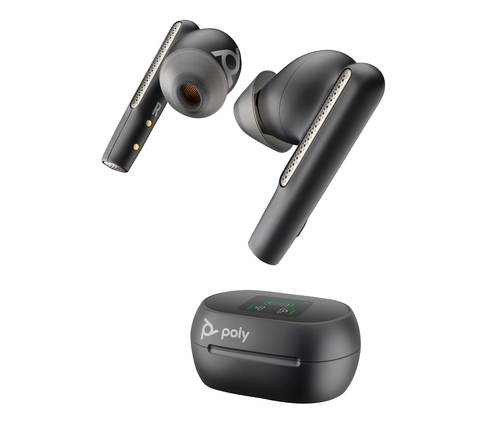 HP Poly Voyager Free 60+ UC M Carbon Black Earbuds +BT700 USB-C Adapter +Touchscreen Charge Case HP Poly Voyager Free 60+ UC M Carbon Black Earbuds +BT700 USB-C Adapter +Touchscreen Charge Case