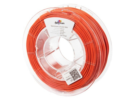 Spectrum Filaments S-Flex 90A 1&period;75mm&comma; orange&comma; 250 g
