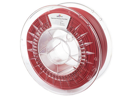 Spectrum Filaments PLA Matt 1&period;75mm&comma; Polyactics&auml;ure &lpar;PLA&rpar;&comma; rot&comma; 1 kg