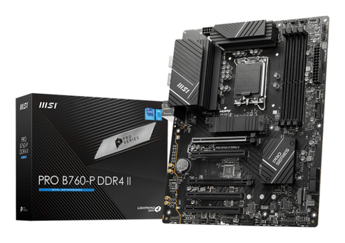 MSI PRO B760-P DDR4 II Motherboard Intel