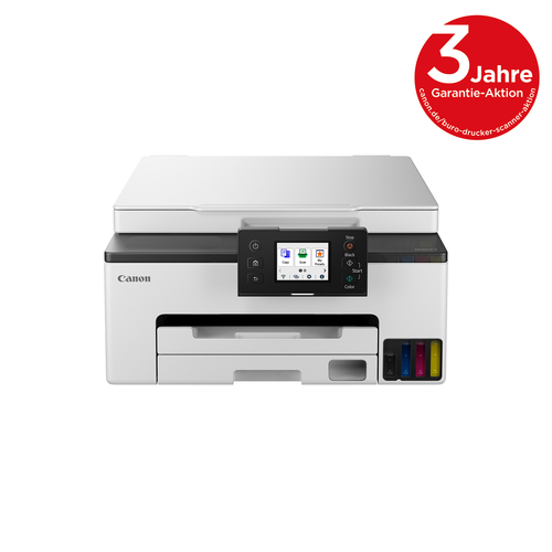 Canon GX1050, Tintenstrahl, bis A4, 600 x 1200 DPI, WLAN, schwarz, weiß Canon GX1050, Tintenstrahl, bis A4, 600 x 1200 DPI, WLAN, schwarz, weiß