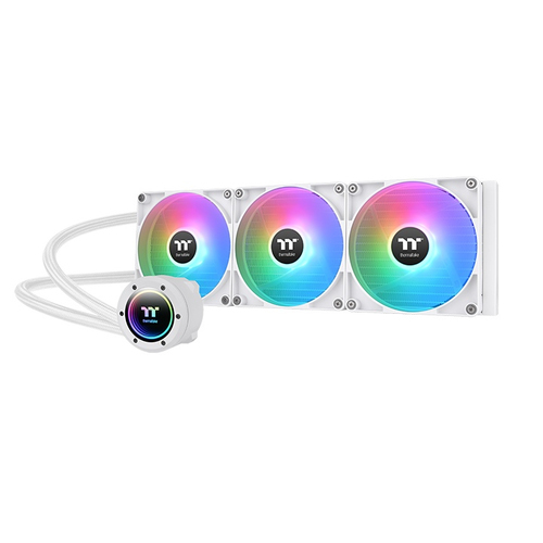 Thermaltake TH420 V2 ARGB, weiß, Wasserkühlung, 3,02 mmH2O Thermaltake TH420 V2 ARGB, weiß, Wasserkühlung, 3,02 mmH2O