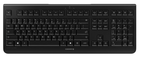 CHERRY KW 3000 schwarz Tastatur&comma; Layout&colon; US International&comma; Cherry LPK
