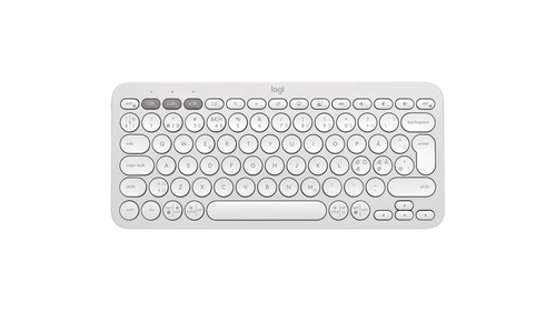 Logitech 920-011880 wei&szlig; Tastatur&comma; Layout&colon; Nordisch&comma; Scherenschalter