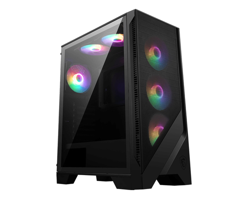 MSI Forge 120A AIRFLOW, Midi Tower, schwarz, transparent, Seitenfenster MSI Forge 120A AIRFLOW, Midi Tower, schwarz, transparent, Seitenfenster