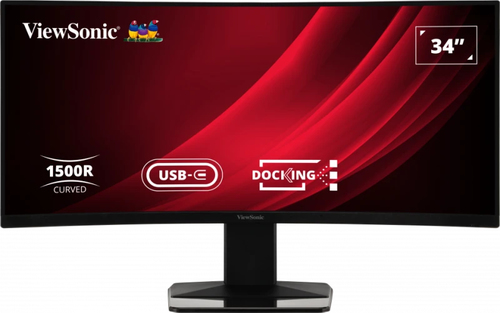 34 Zoll Viewsonic Display VG3419C&comma; 86cm TFT&comma; 120 Hz&comma; UltraWide Quad HD&comma; 3&comma;5ms&comma; 1x HDMI&comma; 1x DP&comma; integrierter USB-Hub