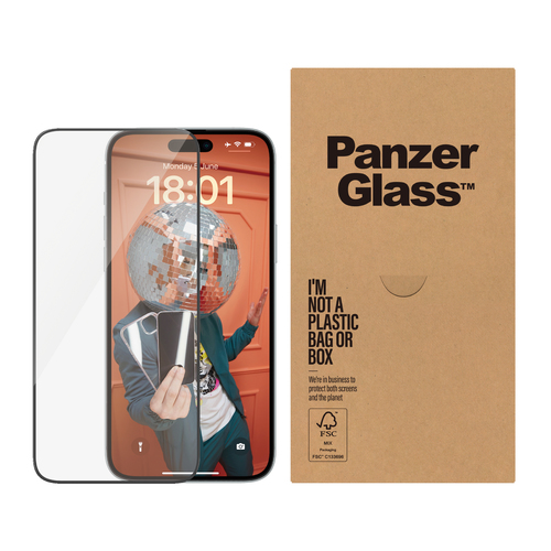 PanzerGlass PanzerGlass Displayschutz iPhone 15 Plus | Ultra-Wide Fit m. EasyAligner PanzerGlass PanzerGlass Displayschutz iPhone 15 Plus | Ultra-Wide Fit m. EasyAligner