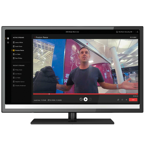 Axis Body Worn Live&comma; Lizenz&comma; 1 Lizenz&lpar;en&rpar;