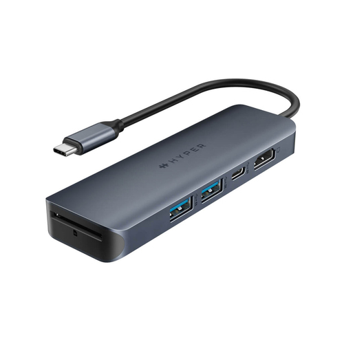 Targus HyperDrive Next, USB Typ-C, schwarz, USB Power Delivery, Aluminium Gehäuse Targus HyperDrive Next, USB Typ-C, schwarz, USB Power Delivery, Aluminium Gehäuse
