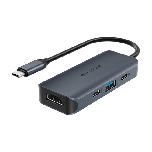 Targus HyperDrive Next&comma; USB Typ-C&comma; blau&comma; USB Power Delivery&comma; Aluminium Geh&auml;use