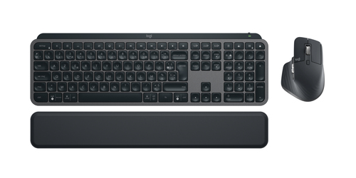 Logitech MX Keys S Combo graphit Tastatur, Layout: Französisch, Scherenschalter, beleuchtet Logitech MX Keys S Combo graphit Tastatur, Layout: Französisch, Scherenschalter, beleuchtet