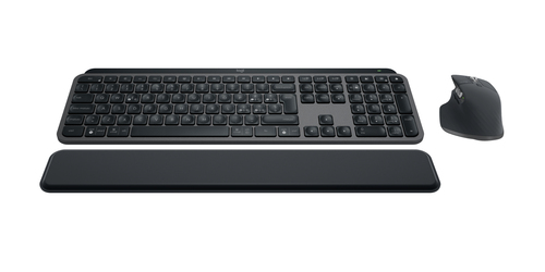 Logitech MX Keys S Combo graphit Tastatur, Layout: Italienisch, beleuchtet Logitech MX Keys S Combo graphit Tastatur, Layout: Italienisch, beleuchtet