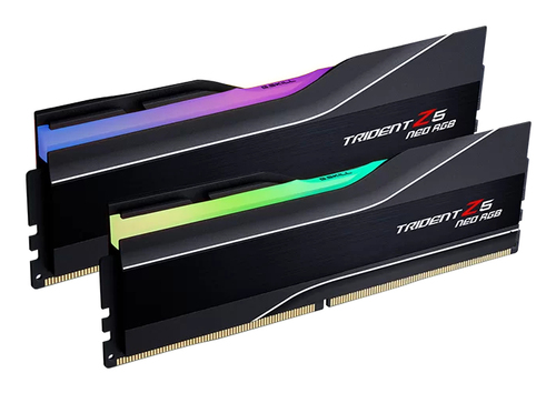 DDR5RAM 2 x 16GB, G.Skill Trident Z5 Neo RGB F5-6400J3239G16GX2-TZ5NR, DIMM, CL32 Kit DDR5RAM 2 x 16GB, G.Skill Trident Z5 Neo RGB F5-6400J3239G16GX2-TZ5NR, DIMM, CL32 Kit