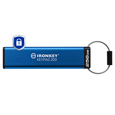 KINGSTON 256GB IronKey Keypad 200 FIPS