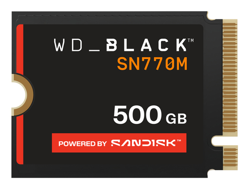 500 GB SSD Western Digital WD&lowbar;BLACK SN770M NVMe