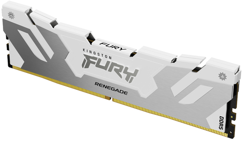 DDR5RAM 16 GB DDR5-7600&comma; Kingston Technology FURY 16GB 7600MT&sol;s DDR5 CL38 DIMM Renegade White XMP&comma; DIMM&comma; CL38