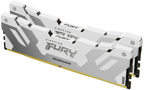 DDR5RAM 2 x 16GB DDR5-7600&comma; Kingston Technology FURY 32GB 7600MT&sol;s DDR5 CL38 DIMM &lpar;2er-Kit&rpar; Renegade White XMP&comma; DIMM&comma; CL38 Kit