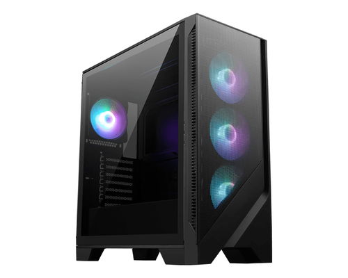 MSI Forge 320R AIRFLOW, Micro Tower, schwarz, transparent, Seitenfenster MSI Forge 320R AIRFLOW, Micro Tower, schwarz, transparent, Seitenfenster