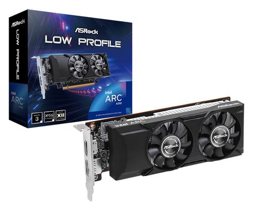Asrock Intel Arc A310 Low Profile 4GB&comma; 4GB GDDR6 Grafikkarte&comma; 1x HDMI&comma; 1x DP