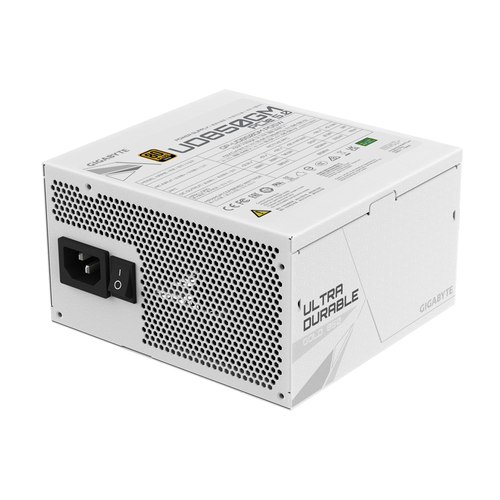 850W GIGABYTE UD850GM PG5W ATX 2.31 Netzteil, 80 PLUS Gold, weiß, vollständig modular 850W GIGABYTE UD850GM PG5W ATX 2.31 Netzteil, 80 PLUS Gold, weiß, vollständig modular