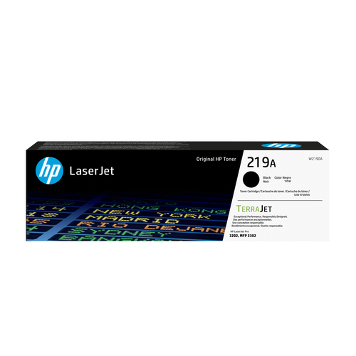 HP 219A Blk LaserJet Toner Cartridge&comma; original&comma; schwarz