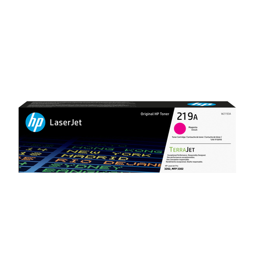 HP 219A Mgn LaserJet Toner Cartridge&comma; original&comma; magenta