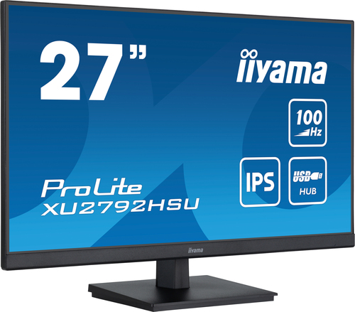 27 Zoll iiyama XU2792HSU-B6, 68,6cm TFT, 100 Hz, Full HD, 0,4ms, 1x HDMI, 1x DP, integrierter USB-Hub 27 Zoll iiyama XU2792HSU-B6, 68,6cm TFT, 100 Hz, Full HD, 0,4ms, 1x HDMI, 1x DP, integrierter USB-Hub