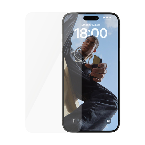 PanzerGlass SAFE&period; by PanzerGlass Screen Protector iPhone 15 Pro Max &vert; Ultra-Wide Fit &vert; Bulk