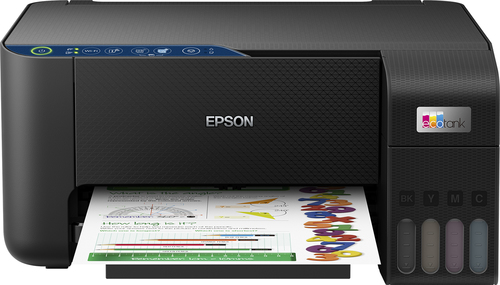 Epson ET-2861&comma; Tintenstrahl&comma; bis A4&comma; 5760 x 1440 DPI&comma; 33 Seiten pro Minute&comma; WLAN&comma; schwarz