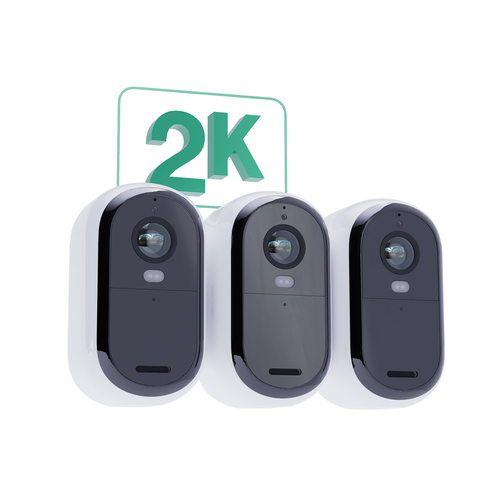 Arlo ESSENTIAL 2 2K Outdoor Camera 3pack W/3 Solar Panel BNDL Arlo ESSENTIAL 2 2K Outdoor Camera 3pack W/3 Solar Panel BNDL