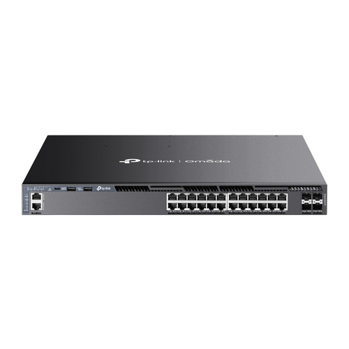 TP-Link SG6428XHP L3 Managed Switch, 24x RJ-45, Backplane: 128 Gbit/s, PoE TP-Link SG6428XHP L3 Managed Switch, 24x RJ-45, Backplane: 128 Gbit/s, PoE