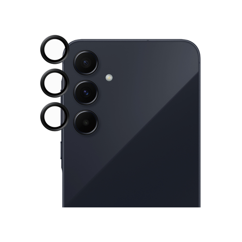 PanzerGlass SAFE. by PanzerGlass Camera Lens Protector Black Samsung Galaxy A55 5G PanzerGlass SAFE. by PanzerGlass Camera Lens Protector Black Samsung Galaxy A55 5G