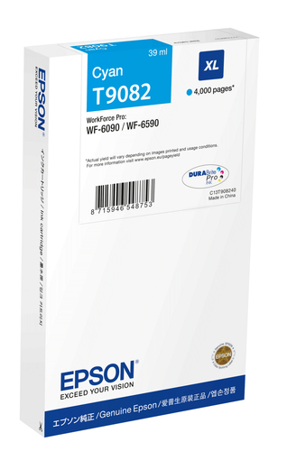 Epson C13T90824N, original, cyan Epson C13T90824N, original, cyan