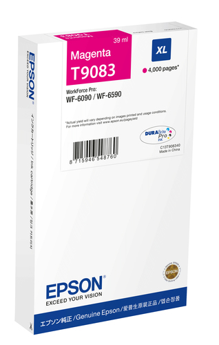Epson C13T90834N&comma; original&comma; magenta
