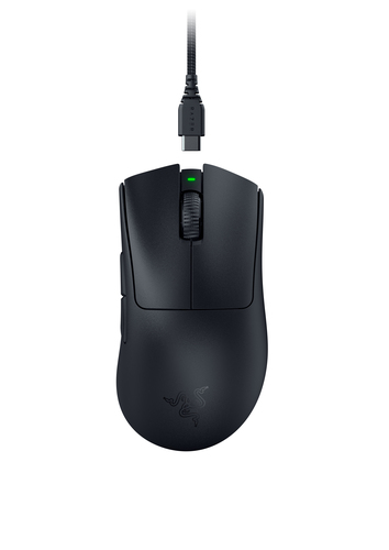 Razer DeathAdder V3 Pro schwarz Maus&comma; rechtsh&auml;nder&comma; Gaming&comma; USB
