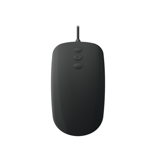 Contour Design AK-PMH3 schwarz Maus&comma; Beidh&auml;ndig&comma; Medizinisch&comma; USB