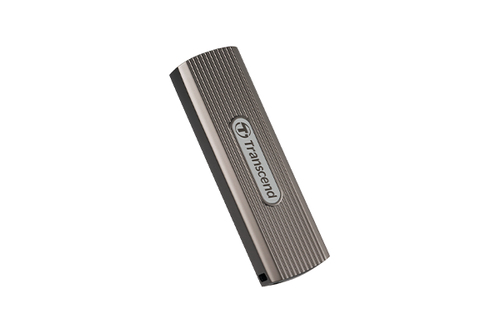 Transcend ESD330C 1 TB USB Typ-C Braun, Grau