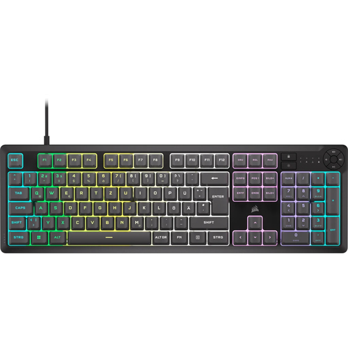 Corsair CH-9226D65-DE Tastatur Gaming USB QWERTZ Deutsch Grau Corsair CH-9226D65-DE Tastatur Gaming USB QWERTZ Deutsch Grau