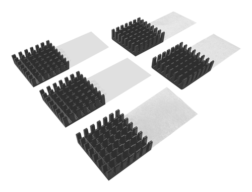 QNAP HS-M2SSD-07&comma; schwarz&comma; K&uuml;hlk&ouml;rper&sol;Radiator