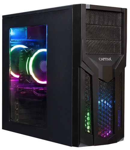 CAPTIVA Highend Gaming I80-453 PC, Intel Core i3 i3-14100F (4C), 1 TB SSD, 32 GB RAM, Nein CAPTIVA Highend Gaming I80-453 PC, Intel Core i3 i3-14100F (4C), 1 TB SSD, 32 GB RAM, Nein
