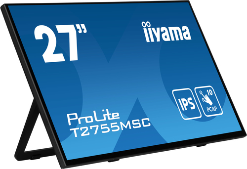 iiyama ProLite T2755MSC-B1 Computerbildschirm 68&comma;6 cm &lpar;27&rpar; 1920 x 1080 Pixel Full HD LED Touchscreen Tisch Schwarz