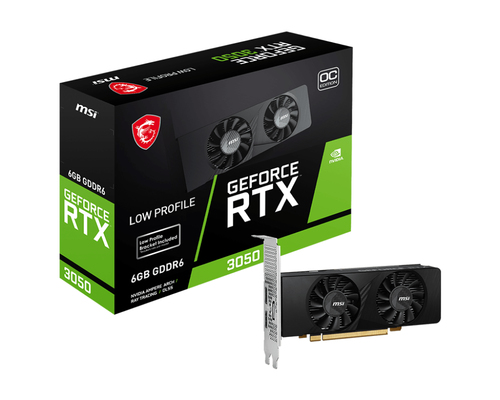 MSI GEFORCE RTX 3050 LP 6G OC Grafikkarte NVIDIA 6 GB GDDR6 MSI GEFORCE RTX 3050 LP 6G OC Grafikkarte NVIDIA 6 GB GDDR6