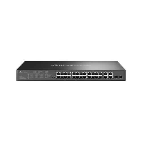 TP-Link SL2428P L2 Managed Switch, 24x RJ-45, Backplane: 12,8 Gbit/s, PoE TP-Link SL2428P L2 Managed Switch, 24x RJ-45, Backplane: 12,8 Gbit/s, PoE