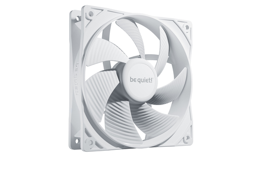 be quiet&excl; Pure Wings 3 120mm PWM White&comma; wei&szlig;&comma; L&uuml;fter&comma; 25x120x120mm&comma; 1600rpm&comma; 84&comma;8 m&sup3;&sol;h&comma; 25&comma;5 dB&comma; 1&comma;45 mmH2O&comma; 4-polig
