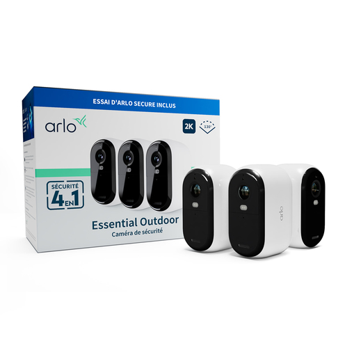 Arlo Essential 2K Outdoor Überwachungskamera,